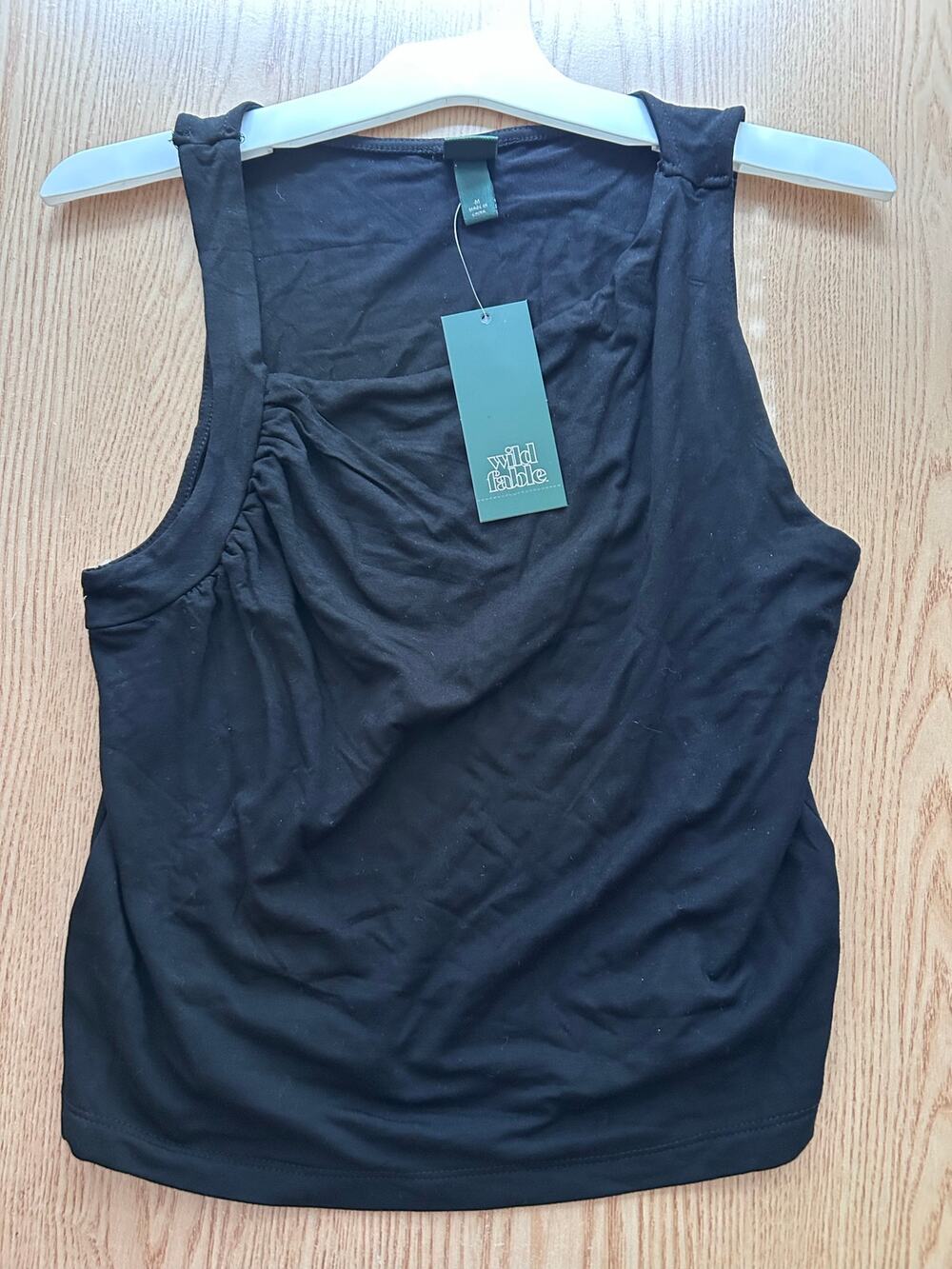 New Women’s Wild Fable Tank Top Lightweight Stretchy Black size Medium